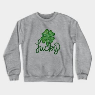 Lucky Shamrock Crewneck Sweatshirt